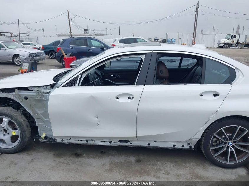 2019 BMW 330I VIN: WBA5R1C55KAJ99002 Lot: 39580694