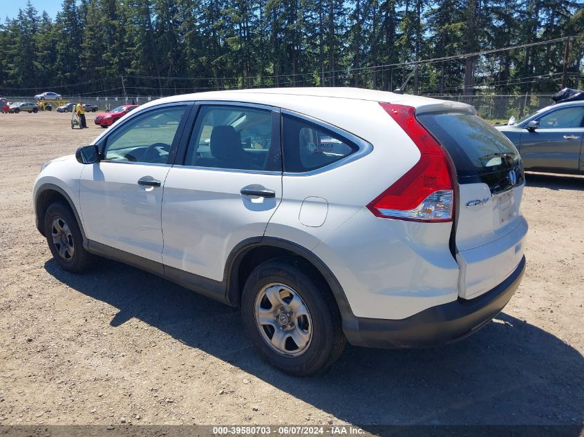 2014 Honda Cr-V Lx VIN: 5J6RM4H30EL093328 Lot: 39580703