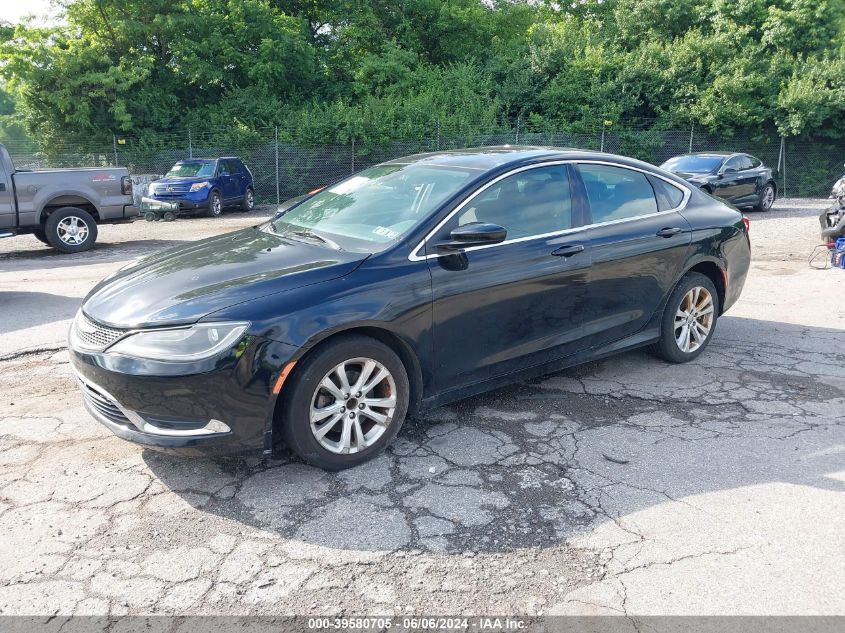 2015 Chrysler 200 Limited VIN: 1C3CCCAB6FN561759 Lot: 39580705