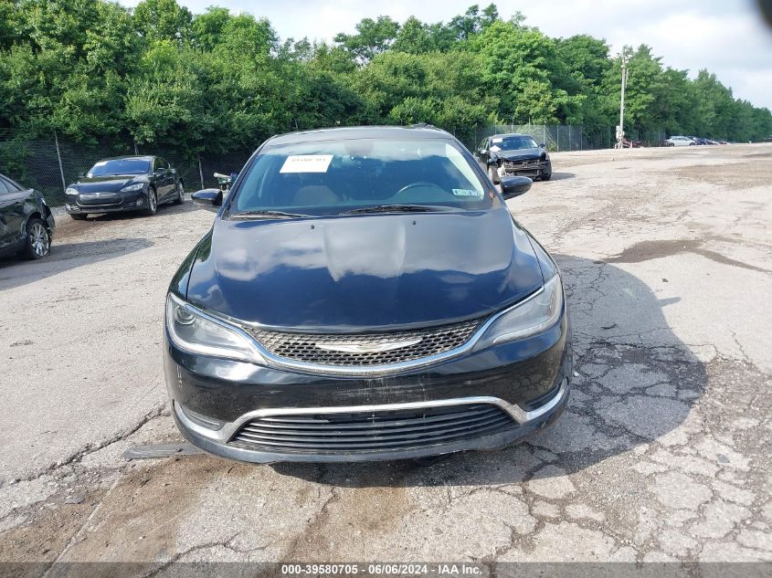 2015 Chrysler 200 Limited VIN: 1C3CCCAB6FN561759 Lot: 39580705