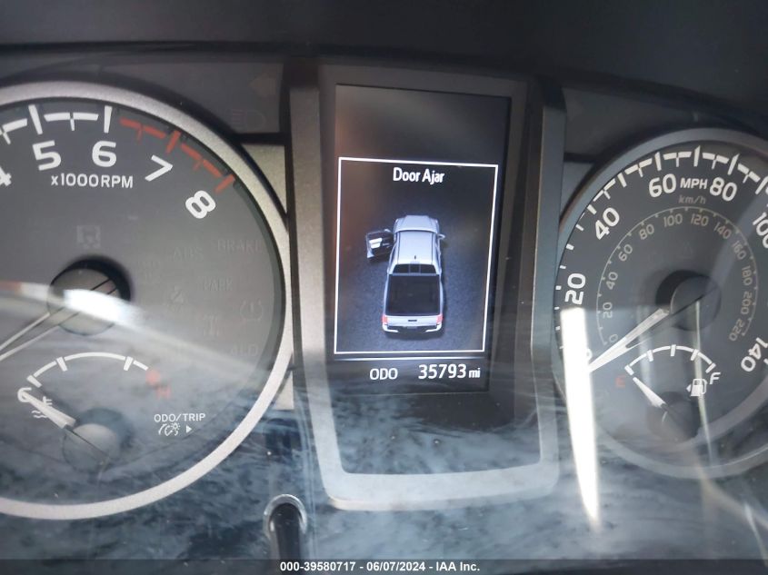 2019 Toyota Tacoma Trd Sport VIN: 3TMCZ5AN9KM282567 Lot: 39580717