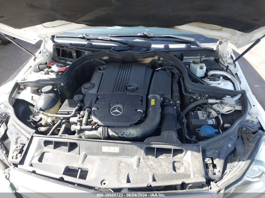 2013 Mercedes-Benz C 250 Luxury/Sport VIN: WDDGF4HB7DA750401 Lot: 39580723