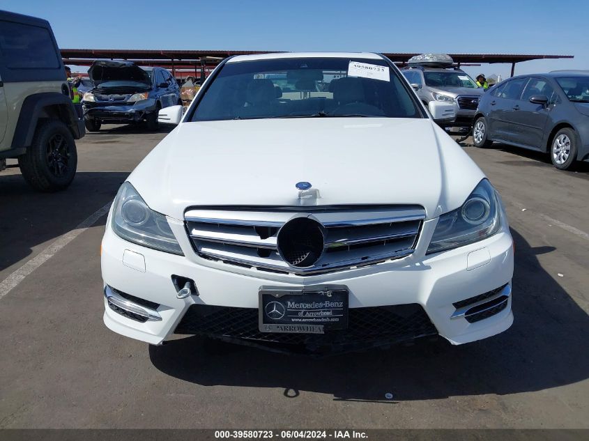 2013 Mercedes-Benz C 250 Luxury/Sport VIN: WDDGF4HB7DA750401 Lot: 39580723