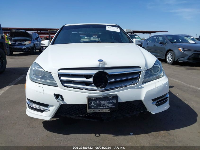 2013 Mercedes-Benz C 250 Luxury/Sport VIN: WDDGF4HB7DA750401 Lot: 39580723