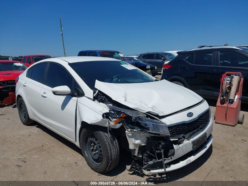 2018 Kia Forte Lx VIN: 3KPFK4A79JE232676 Lot: 39580726