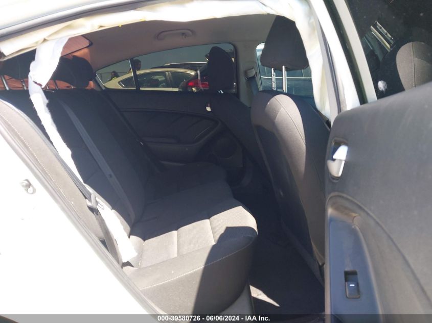 2018 Kia Forte Lx VIN: 3KPFK4A79JE232676 Lot: 39580726