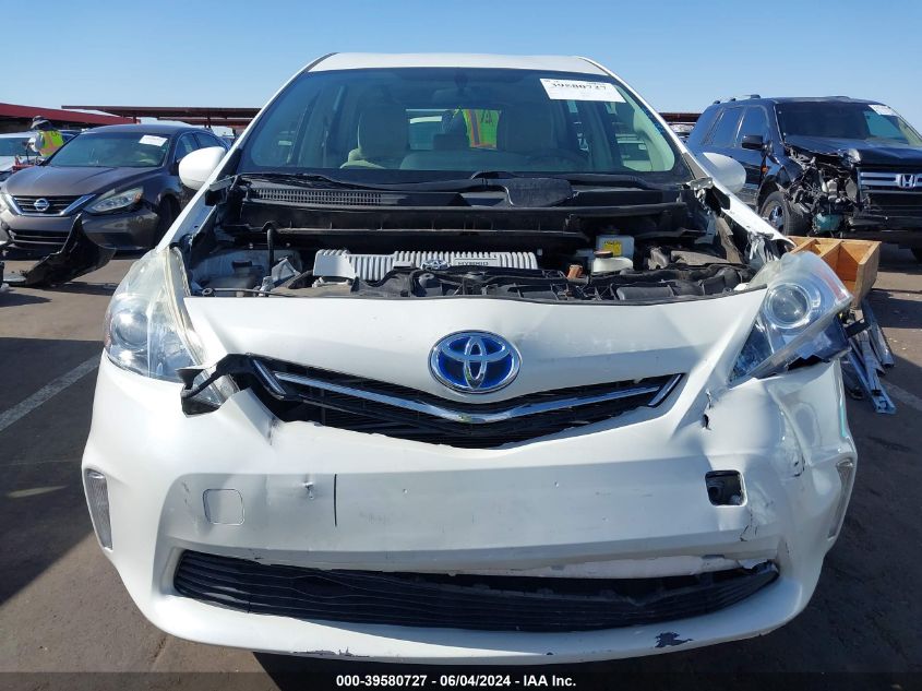 2014 Toyota Prius V Three VIN: JTDZN3EU2EJ012917 Lot: 39580727