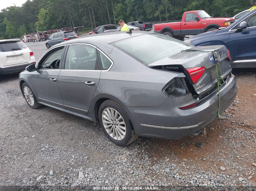 2016 VOLKSWAGEN PASSAT SE - 1VWBT7A35GC027234