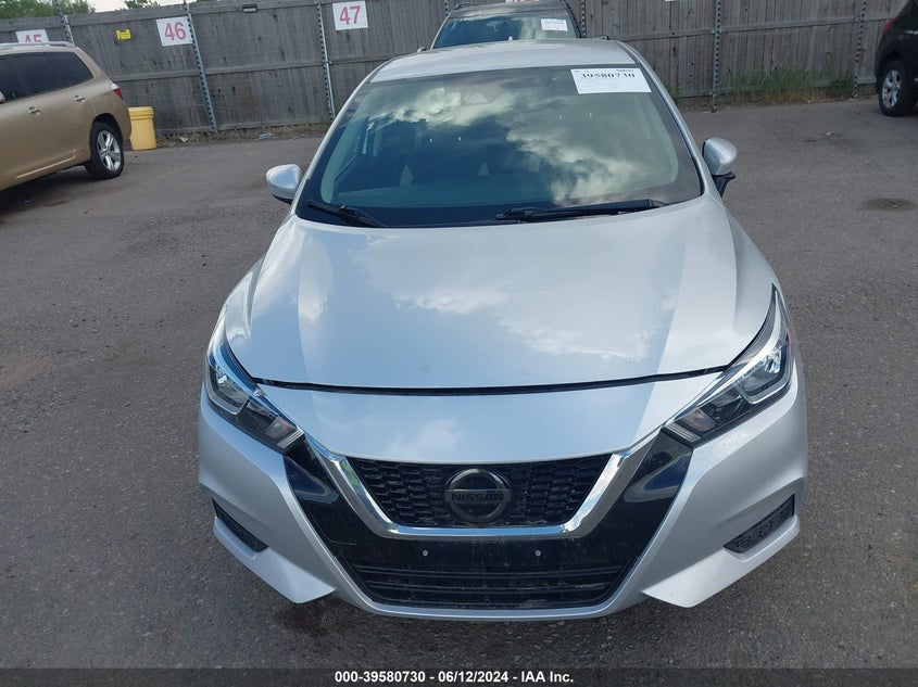 2021 Nissan Versa Sv VIN: 3N1CN8EV5ML896387 Lot: 39580730