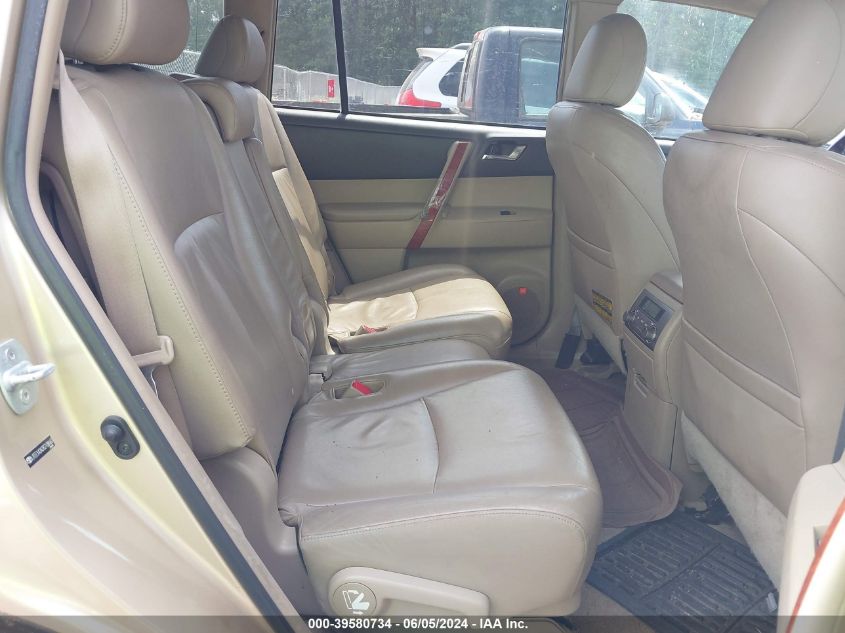 2008 Toyota Highlander Limited VIN: JTEES42A282108662 Lot: 39580734