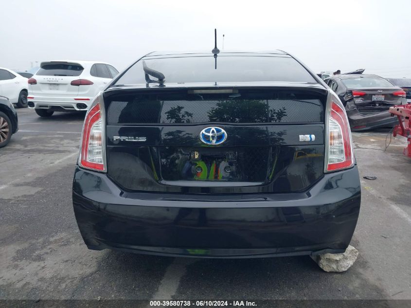 2012 Toyota Prius Three VIN: JTDKN3DU4C5497974 Lot: 39580738