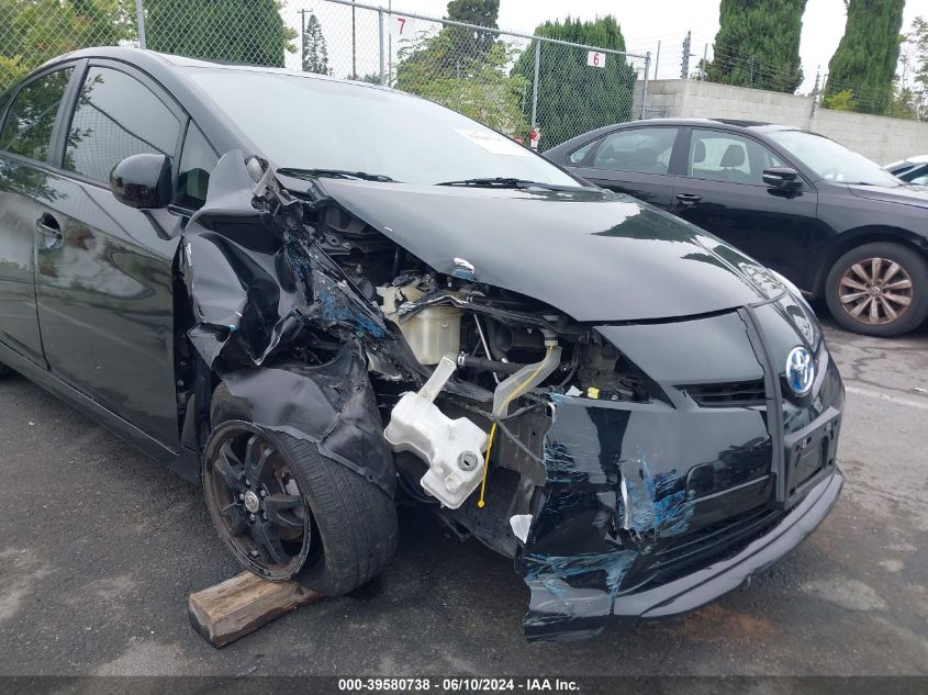 2012 Toyota Prius Three VIN: JTDKN3DU4C5497974 Lot: 39580738