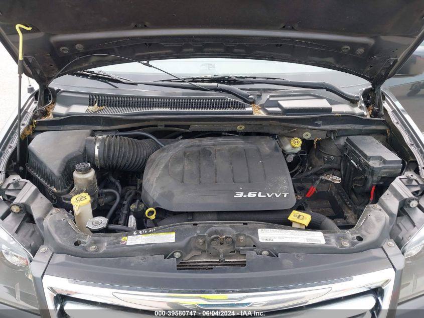 2012 Chrysler Town & Country Touring VIN: 2C4RC1BG9CR168762 Lot: 39580747