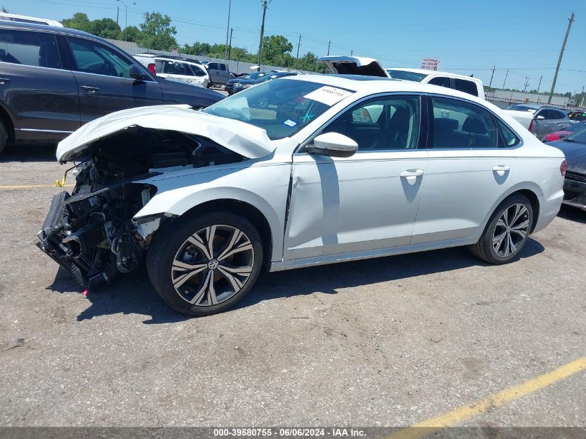 2021 Volkswagen Passat 2.0T Se VIN: 1VWSA7A36MC018110 Lot: 39580755