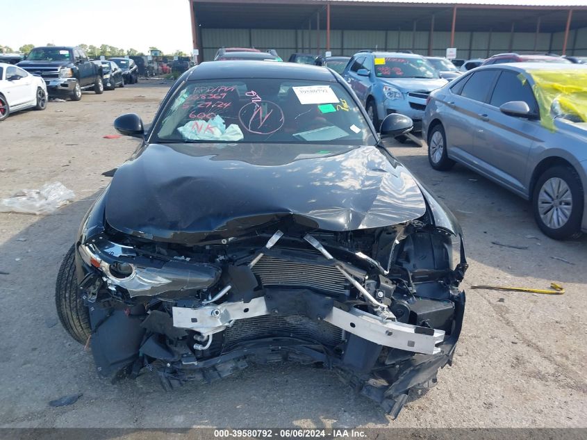 2019 Alfa Romeo Giulia Ti Sport Rwd VIN: ZARFAMBN1K7607922 Lot: 39580792