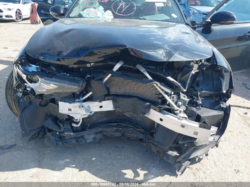 2019 Alfa Romeo Giulia Ti Sport Rwd VIN: ZARFAMBN1K7607922 Lot: 39580792