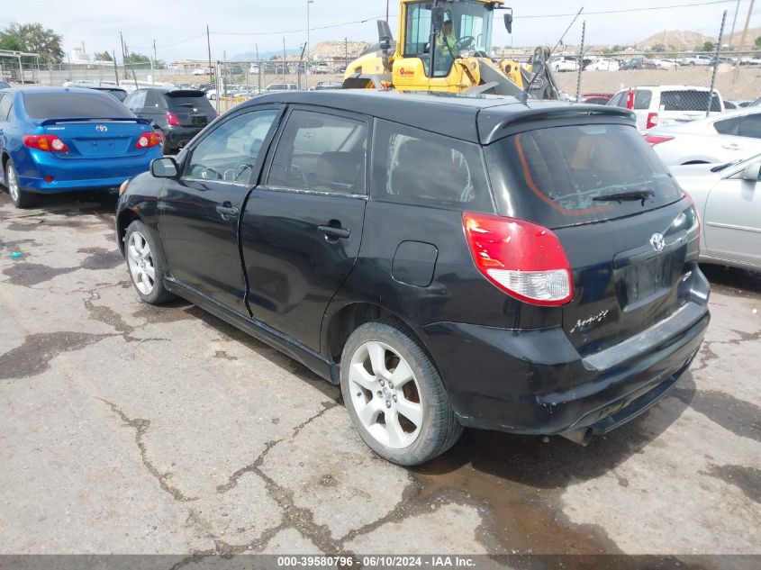 2003 Toyota Matrix Xrs VIN: 2T1KY38E93C010037 Lot: 39580796