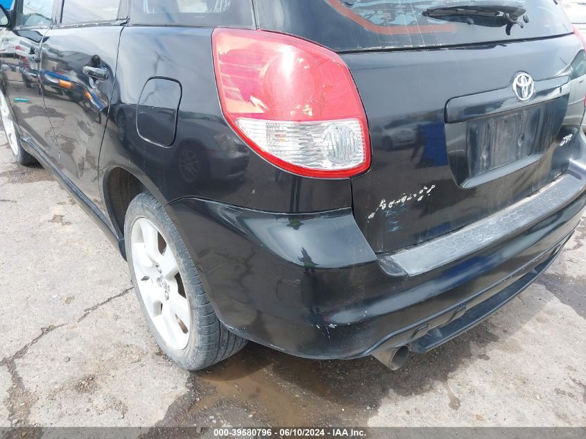 2003 Toyota Matrix Xrs VIN: 2T1KY38E93C010037 Lot: 39580796