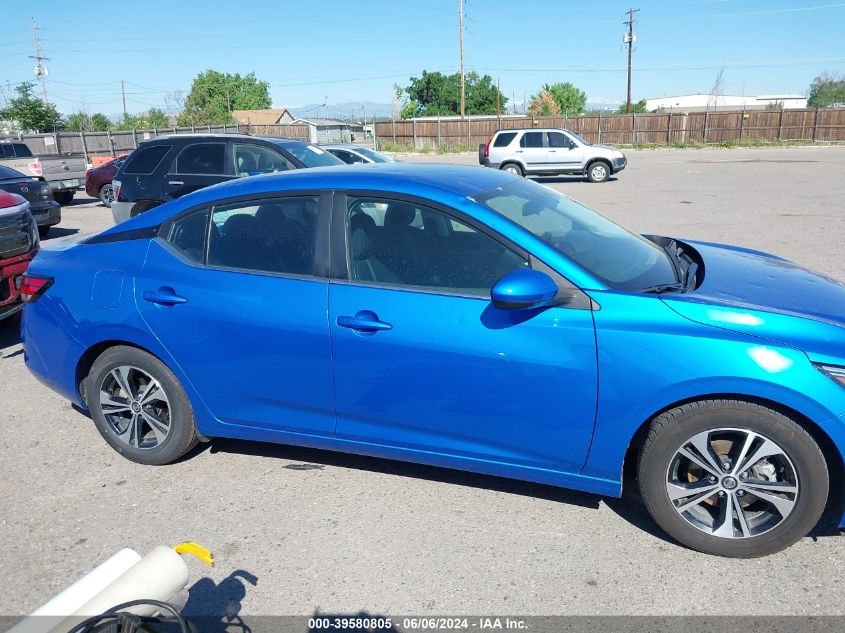 2022 Nissan Sentra Sv Xtronic Cvt VIN: 3N1AB8CV2NY264941 Lot: 39580805