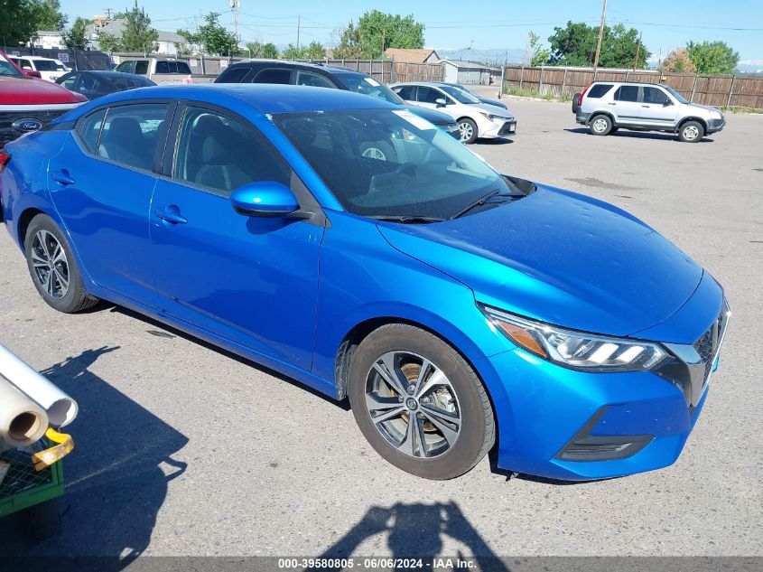 2022 Nissan Sentra Sv Xtronic Cvt VIN: 3N1AB8CV2NY264941 Lot: 39580805