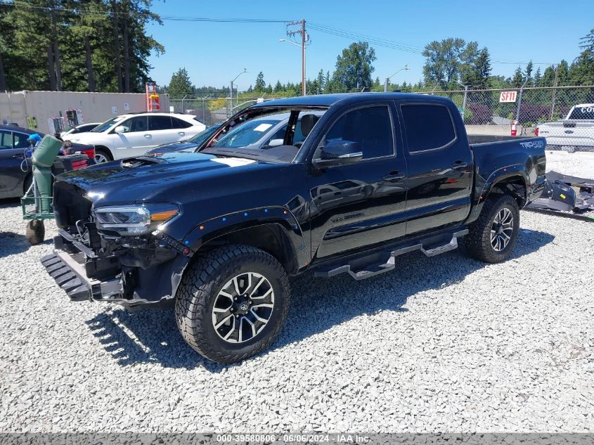 2021 Toyota Tacoma Trd Sport VIN: 3TMCZ5AN1MM427071 Lot: 39580806