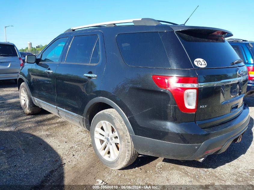 2011 Ford Explorer Xlt VIN: 1FMHK8D89BGA30762 Lot: 39580810