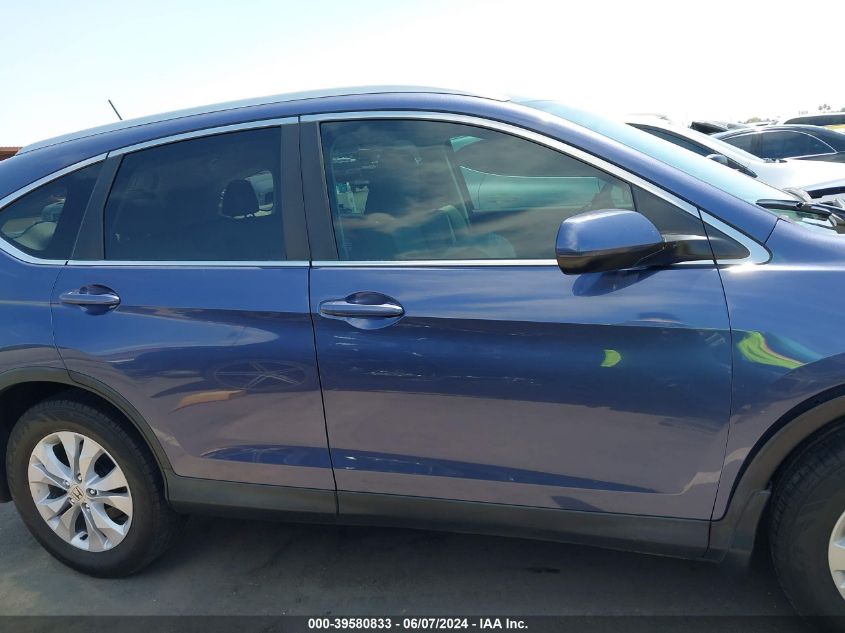 2014 Honda Cr-V Ex-L VIN: 2HKRM3H79EH511554 Lot: 39580833