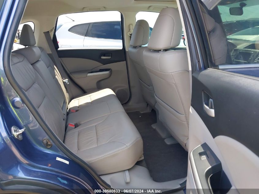 2014 Honda Cr-V Ex-L VIN: 2HKRM3H79EH511554 Lot: 39580833