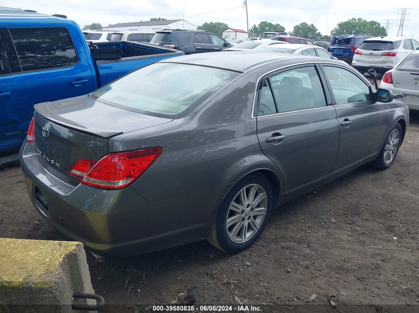 2007 TOYOTA AVALON VIN: 4T1BK36B47U238784