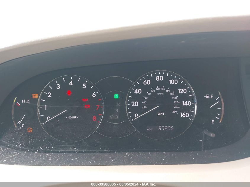 2007 TOYOTA AVALON VIN: 4T1BK36B47U238784