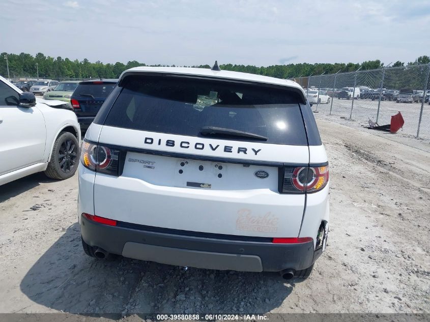 2019 Land Rover Discovery Sport Hse/Landmark Edition VIN: SALCR2FX9KH815698 Lot: 39580858