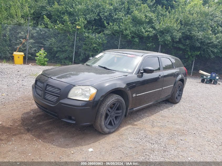 2005 Dodge Magnum Rt VIN: 2D4GZ58215H542950 Lot: 39580863