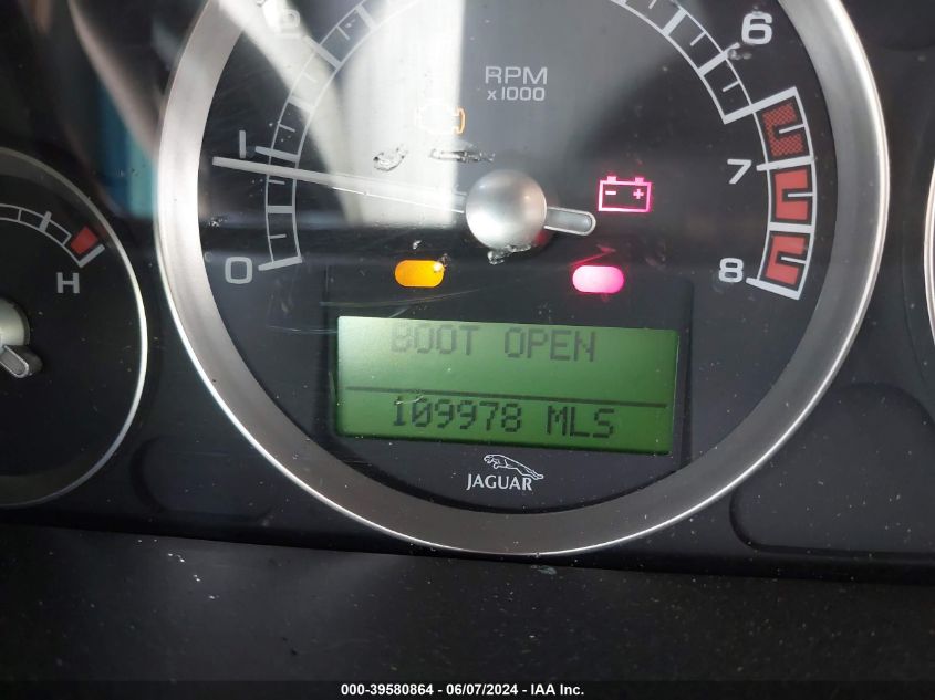 2005 Jaguar S-Type 4.2L V8 VIN: SAJWA01U95HN19230 Lot: 39580864