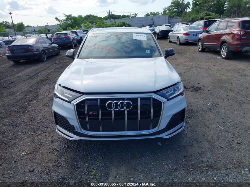 WA1AWBF70ND015742 2022 Audi Sq7 Premium Plus Tfsi Quattro Tiptronic