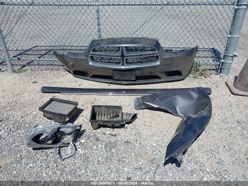 2013 Dodge Charger Se VIN: 2C3CDXBG3DH726199 Lot: 39580871