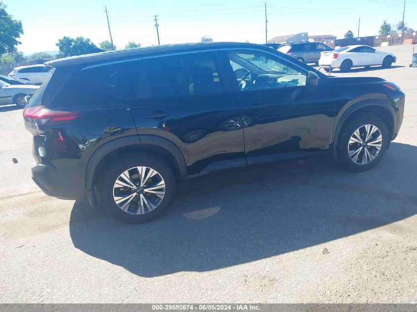 2023 Nissan Rogue Sv Intelligent Awd VIN: JN8BT3BB1PW489309 Lot: 39580874