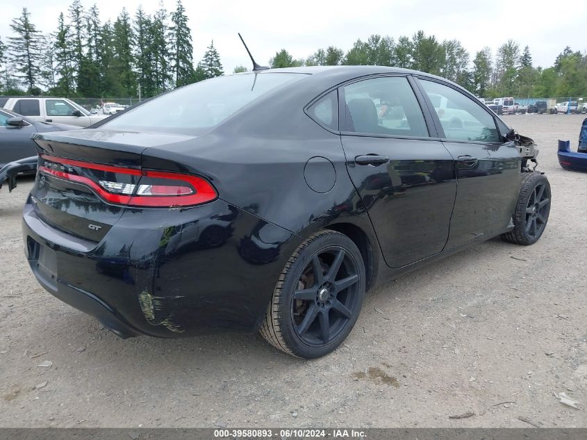 2016 Dodge Dart Gt VIN: 1C3CDFEB1GD732854 Lot: 39580893