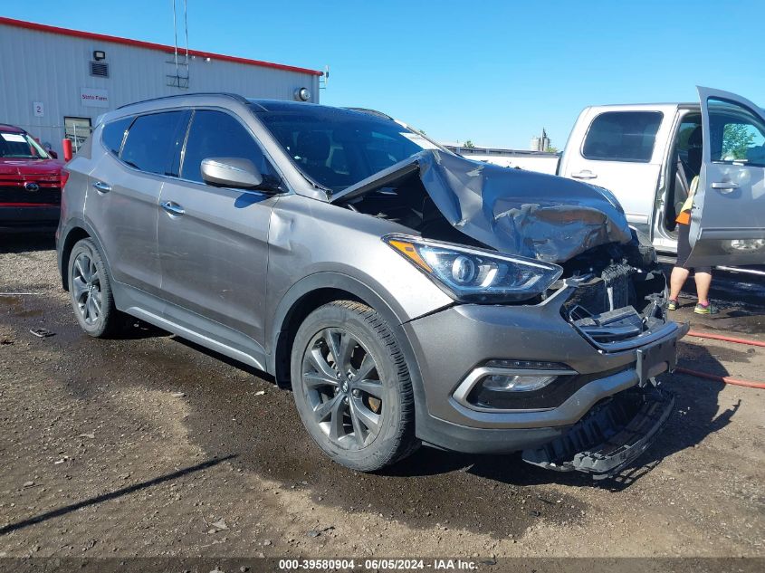 2017 Hyundai Santa Fe Sport 2.0T Ultimate VIN: 5NMZWDLA5HH038773 Lot: 39580904