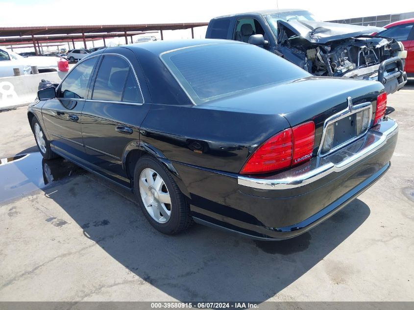 2002 Lincoln Ls V8 Auto VIN: 1LNHM87A72Y689717 Lot: 39580915