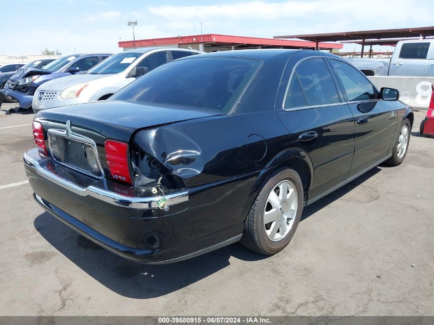 2002 Lincoln Ls V8 Auto VIN: 1LNHM87A72Y689717 Lot: 39580915