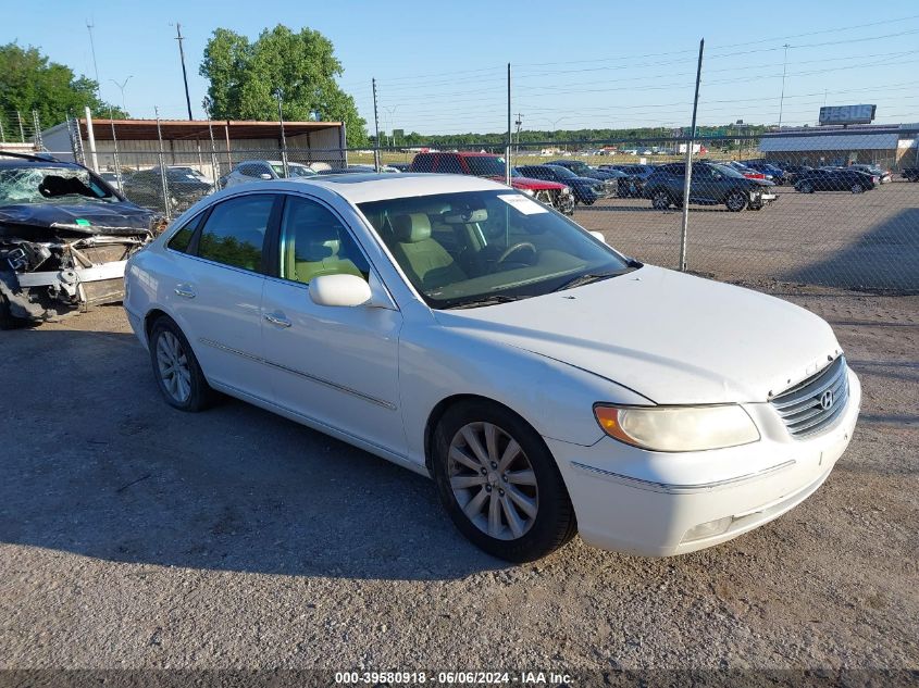 2009 Hyundai Azera Gls VIN: KMHFC46D49A348891 Lot: 39580918