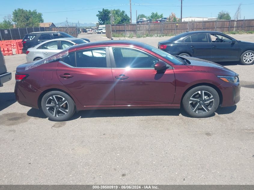 2024 Nissan Sentra Sv Xtronic Cvt VIN: 3N1AB8CV3RY300285 Lot: 39580919