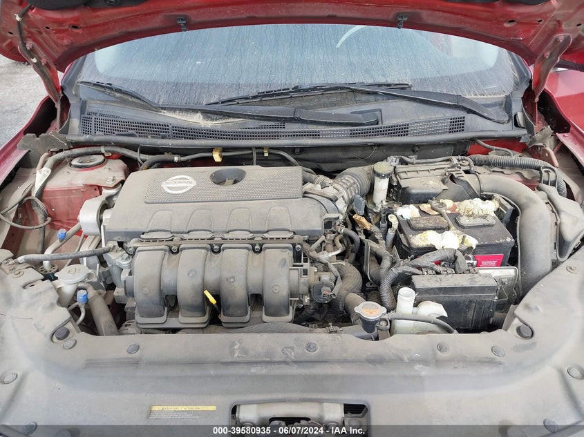 2014 Nissan Sentra S VIN: 3N1AB7AP0EY248848 Lot: 39580935