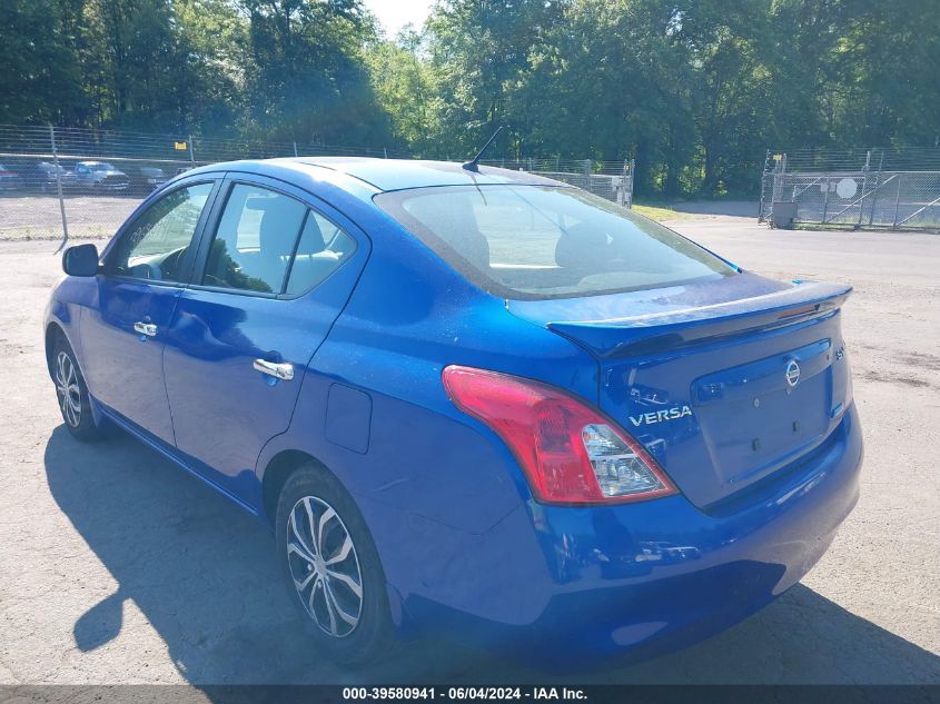 2013 Nissan Versa 1.6 Sv VIN: 3N1CN7AP6DL872794 Lot: 39580941