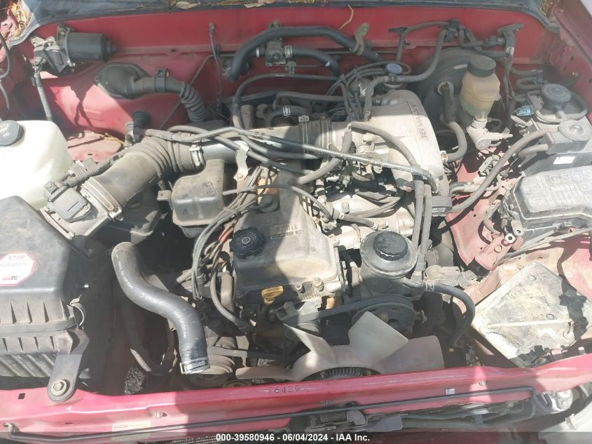 1998 Toyota Tacoma VIN: 4TAVL52N2WZ001363 Lot: 39580946