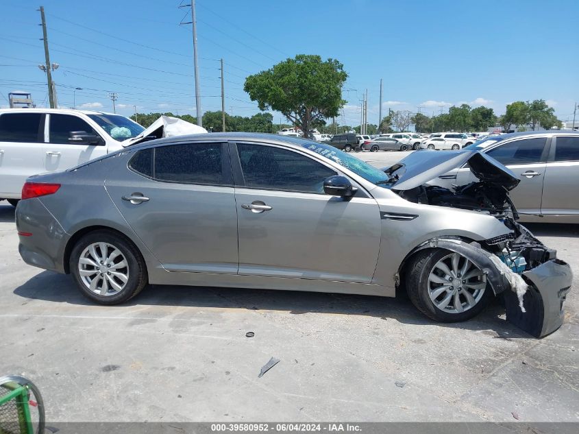 2015 Kia Optima Ex VIN: 5XXGN4A76FG470348 Lot: 39580952