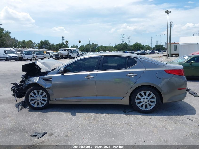 2015 Kia Optima Ex VIN: 5XXGN4A76FG470348 Lot: 39580952