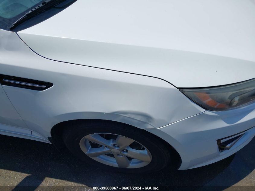 2014 Kia Optima Lx VIN: 5XXGM4A73EG334759 Lot: 39580967