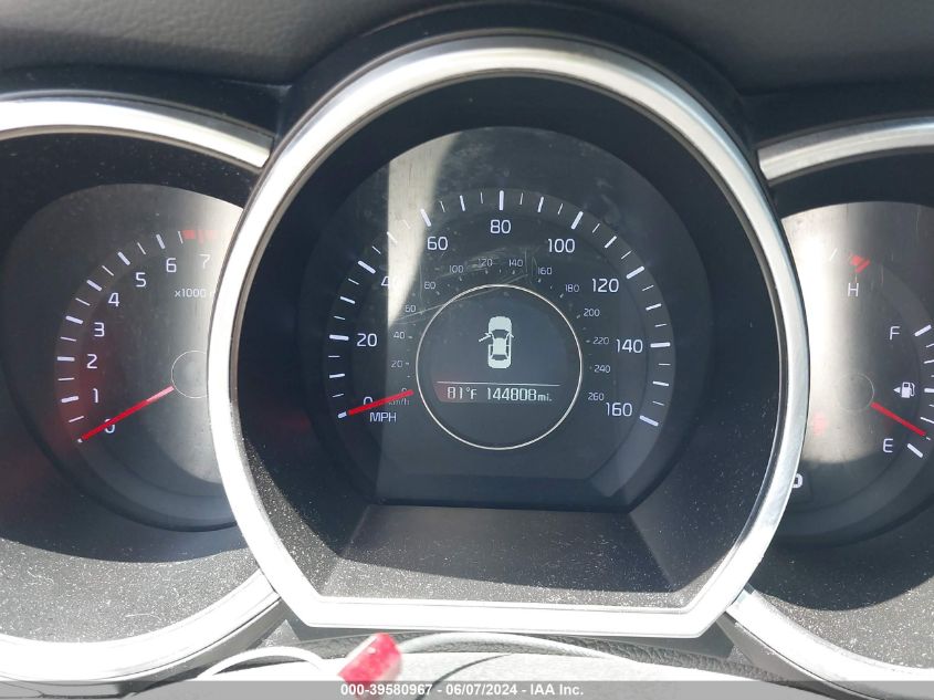 2014 Kia Optima Lx VIN: 5XXGM4A73EG334759 Lot: 39580967