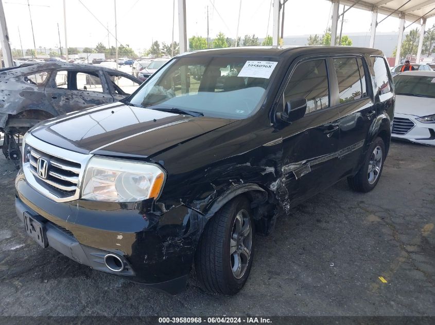 2015 Honda Pilot Se VIN: 5FNYF3H39FB026785 Lot: 39580968